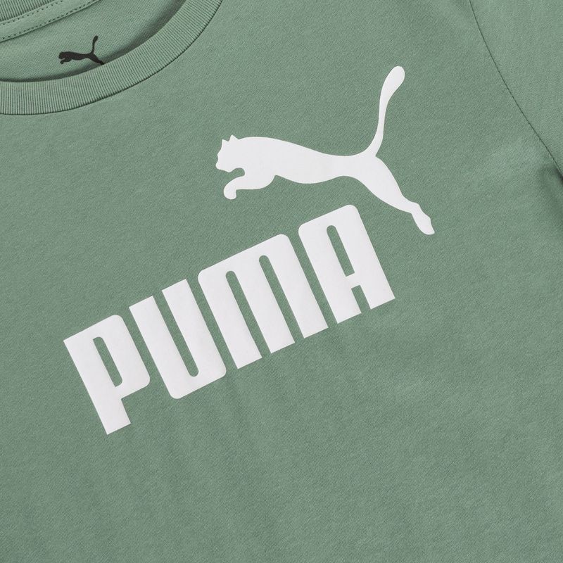 Дамска тениска Puma ESS No. 1 Logo Tee green moon 3