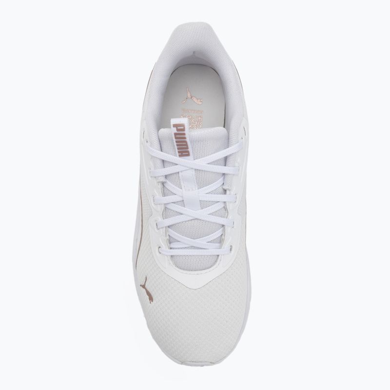 PUMA Flexfocus Lite Modern Woven обувки за бягане puma white/rose gold 5