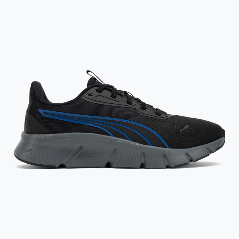 PUMA Flexfocus Lite Modern Woven обувки за бягане puma black/vivid blue 2