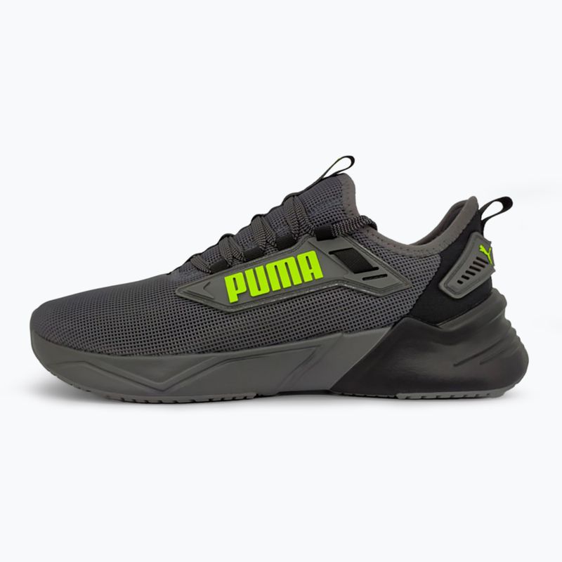 PUMA Retaliate 3 Unwavered обувки за бягане puma black/cool dark gray/yellow alert 8