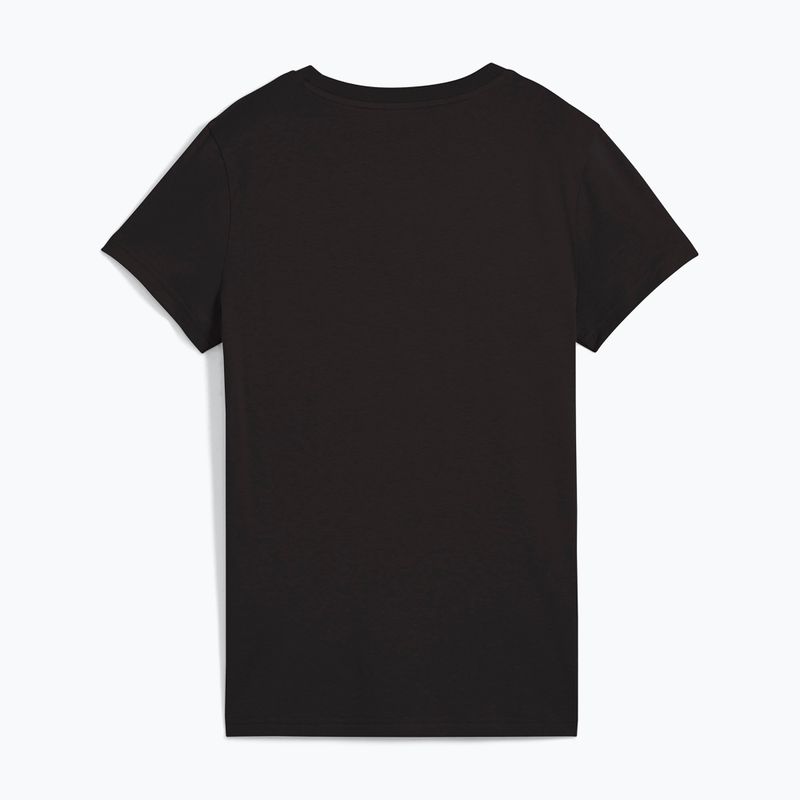 Дамска тениска Puma ESS Metallic No. 1 Logo Tee puma black/metallic silver 2