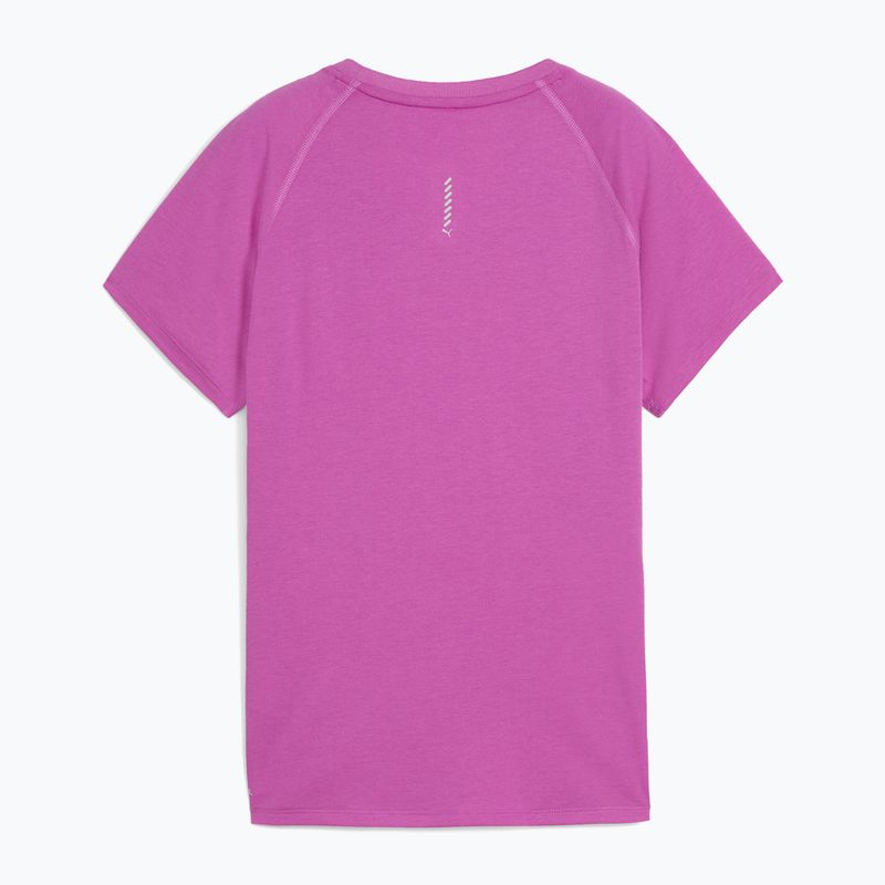 Дамска тениска за бягане PUMA Run Velocity Tee Tri-Blend wild berry 2