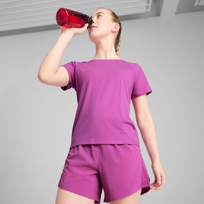 Дамска тениска за бягане PUMA Run Velocity Tee Tri-Blend wild berry 3