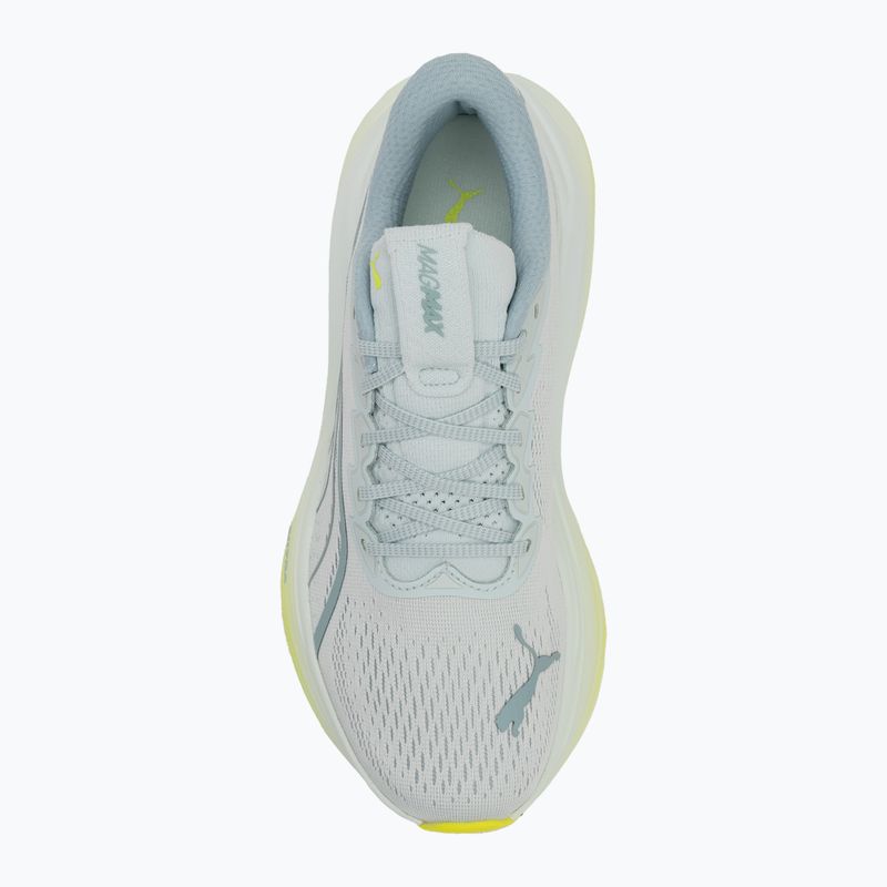 Дамски обувки за бягане PUMA MagMax Nitro peaceful blue/yellow alert 5