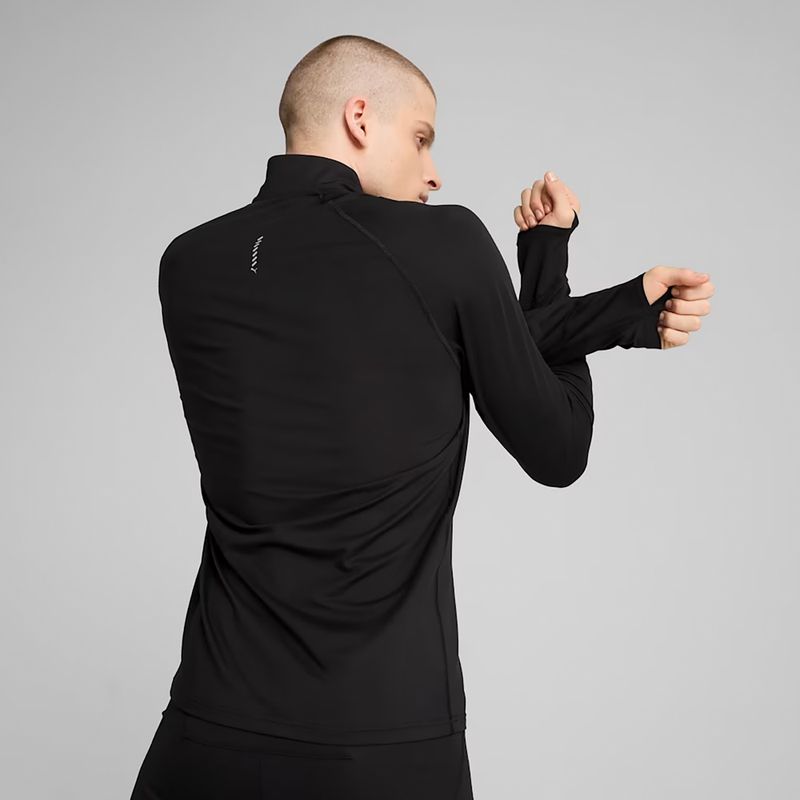 Мъжки потник за бягане PUMA Run Velocity Cloudspun 1/4 Zip puma black 5