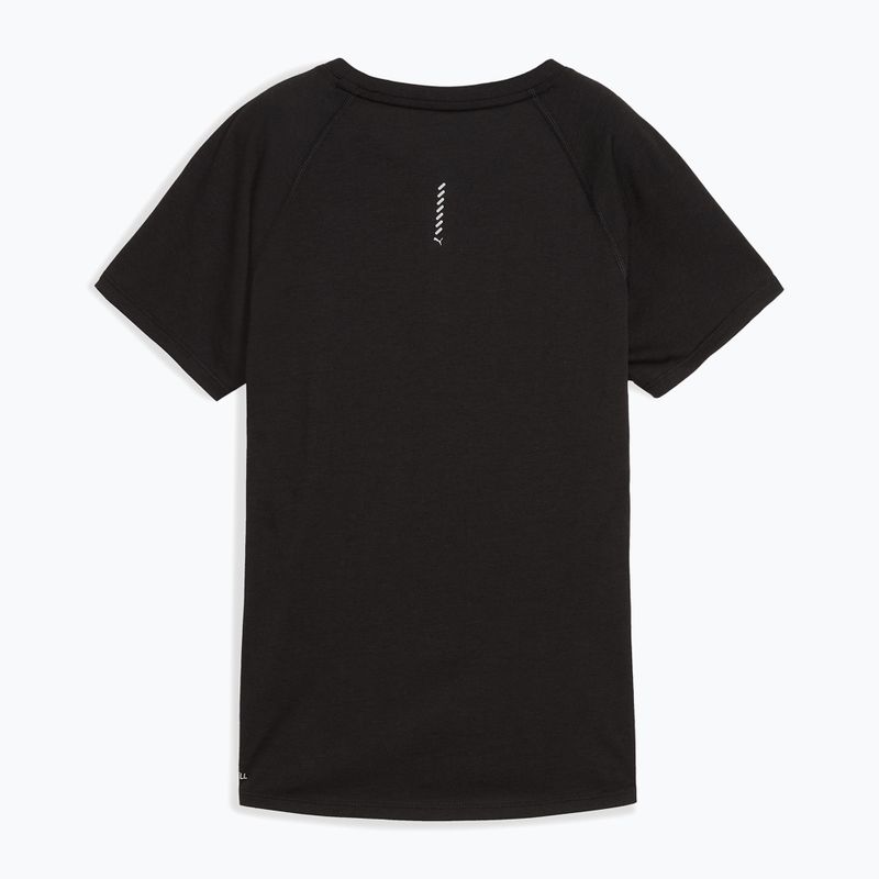 Дамска тениска за бягане PUMA Run Velocity Tee Tri-Blend puma black 2