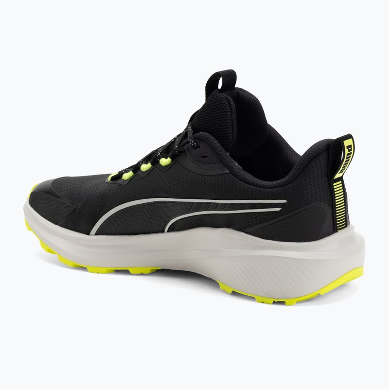 Обувки за бягане PUMA Skyrocket Lite Trail puma black/feather grey/yellow alert 3