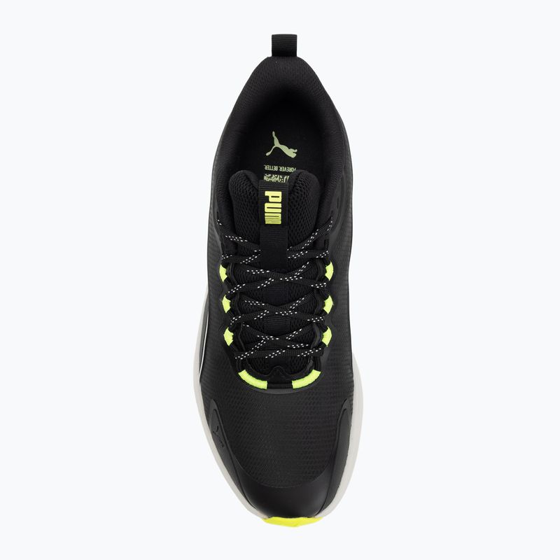 Обувки за бягане PUMA Skyrocket Lite Trail puma black/feather grey/yellow alert 5