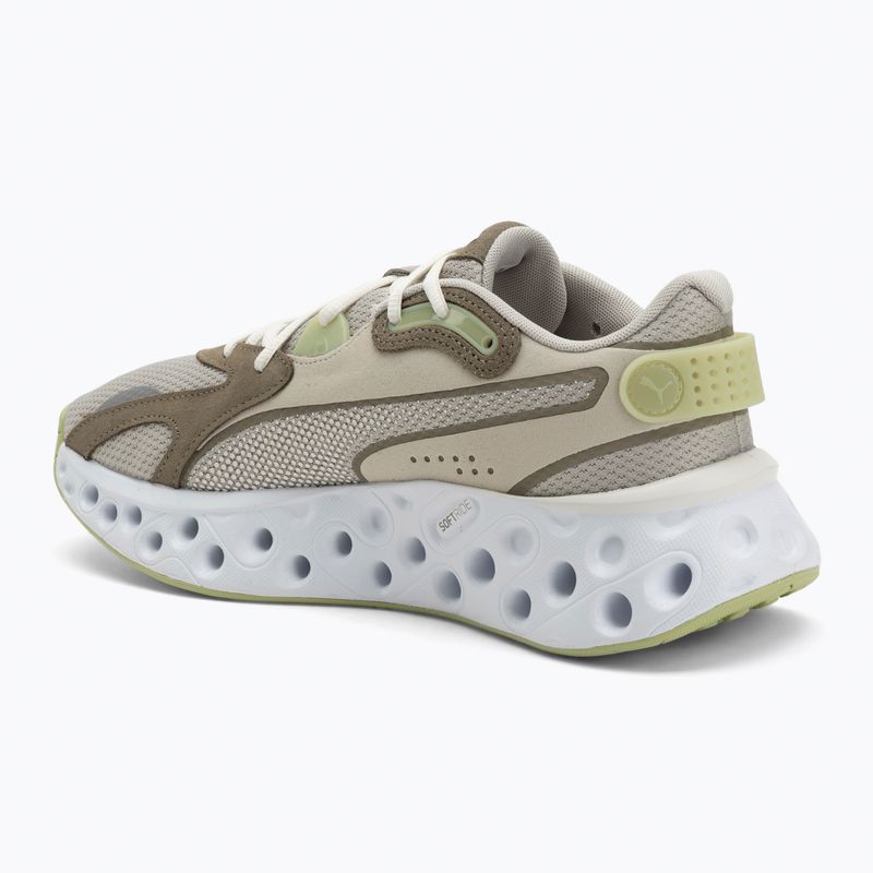 Обувки за бягане PUMA Softride Frequence pistachio green/velvet moss/warm white 3