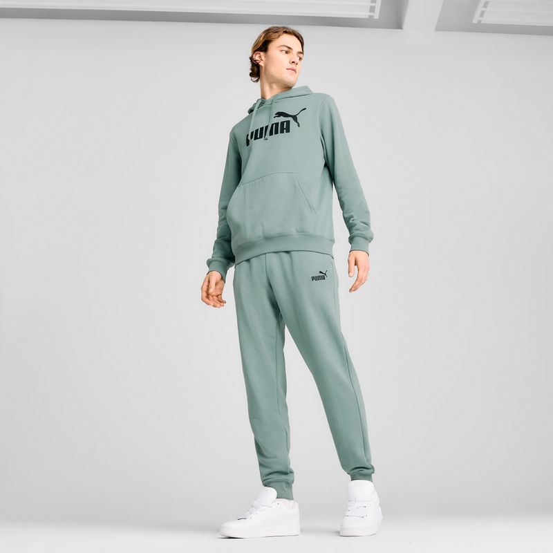 Мъжки панталони PUMA ESS No. 1 Logo Sweatpants TR CL green moon 3