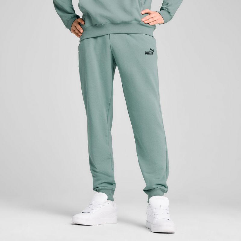 Мъжки панталони PUMA ESS No. 1 Logo Sweatpants TR CL green moon 4