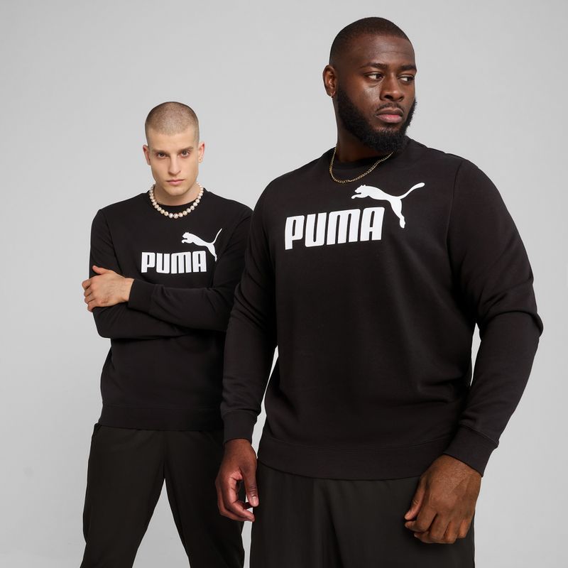 Мъжки суитшърт Puma ESS No. 1 Logo Crew TR puma black 3