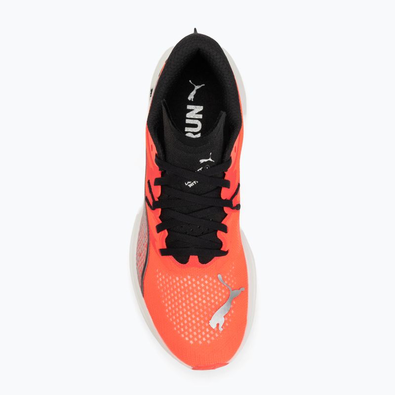 Мъжки обувки за бягане PUMA Deviate Nitro 3 glowing red/pumaa black 5