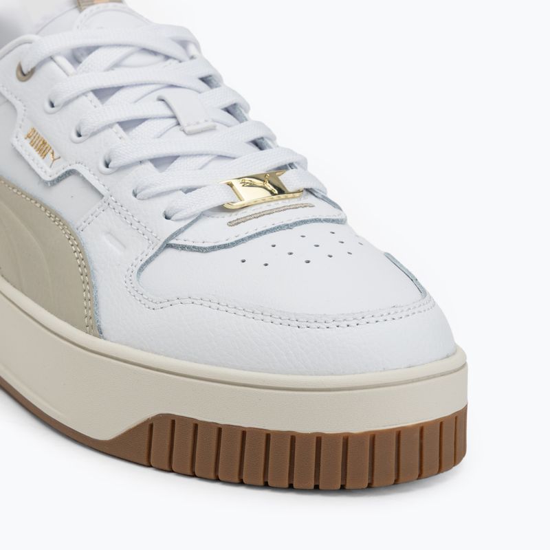 Дамски обувки Puma Carina Street Lux puma white/desert dust/puma gold 7