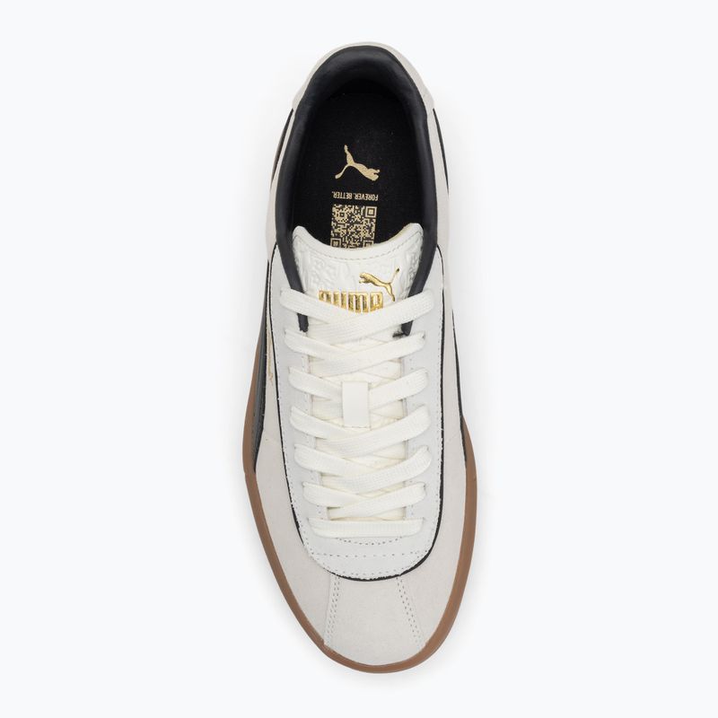 Дамски обувки Puma Club Klassika Suede warm white/puma black/puma gold 6