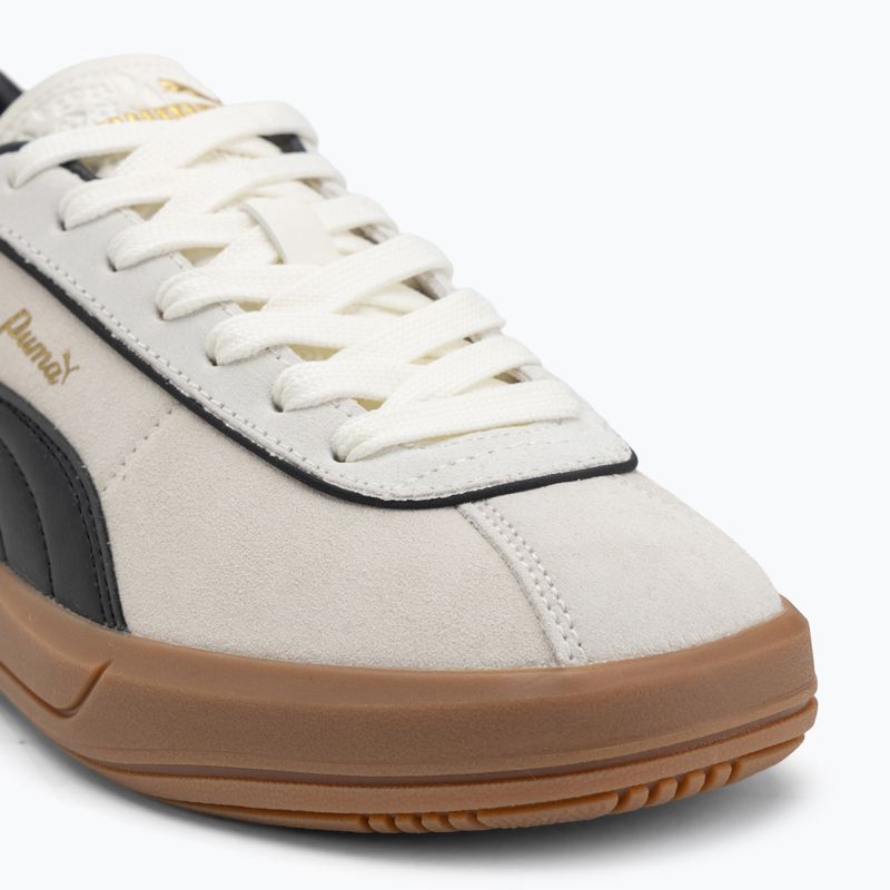 Дамски обувки Puma Club Klassika Suede warm white/puma black/puma gold 7