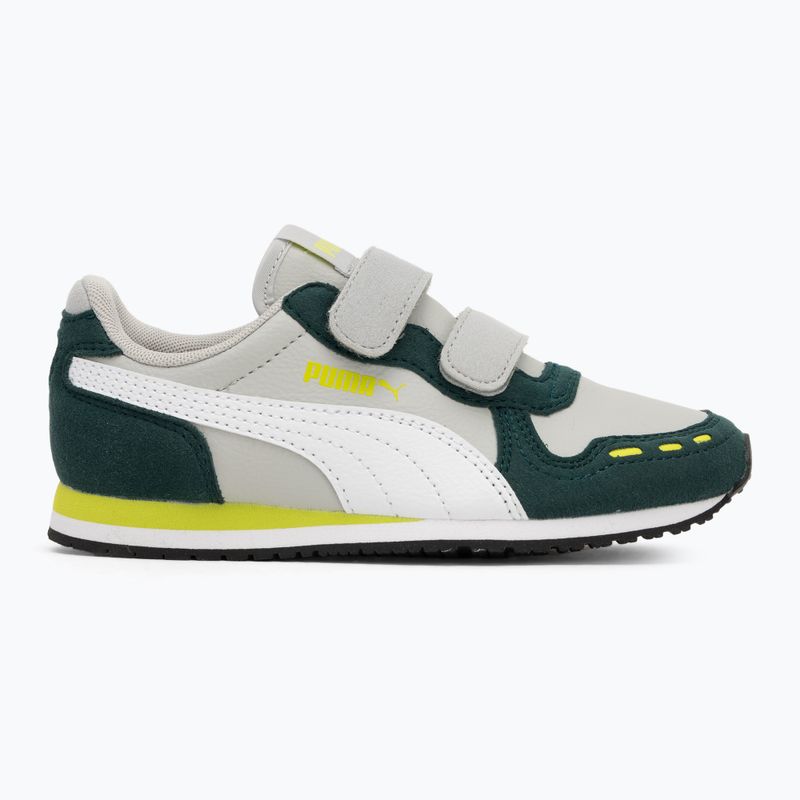 Младежки обувки PUMA Cabana Racer SL 20 V PS coollightgray/pumawhite/darkmyrtle/limesmash 2