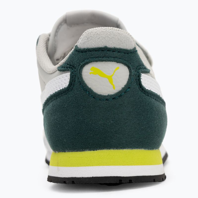 Младежки обувки PUMA Cabana Racer SL 20 V PS coollightgray/pumawhite/darkmyrtle/limesmash 6