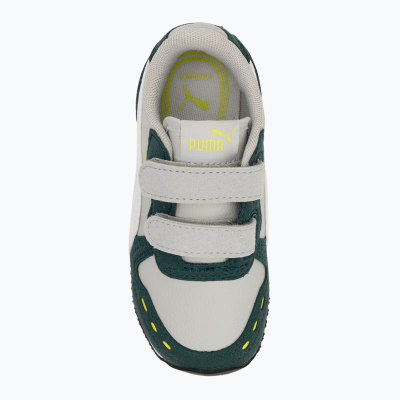 Детски обувки PUMA Cabana Racer SL 20 V Inf coollightgray/pumawhite/darkmyrtle/limesmash 5
