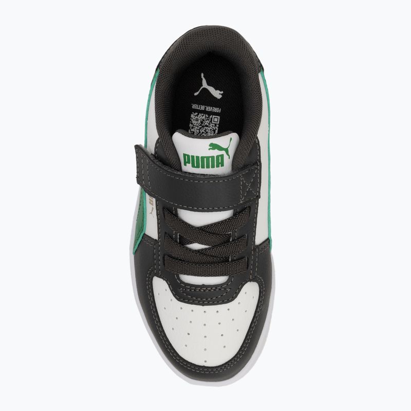 Детски обувки PUMA Caven 2.0 shadow grey/archive green/puma white 5