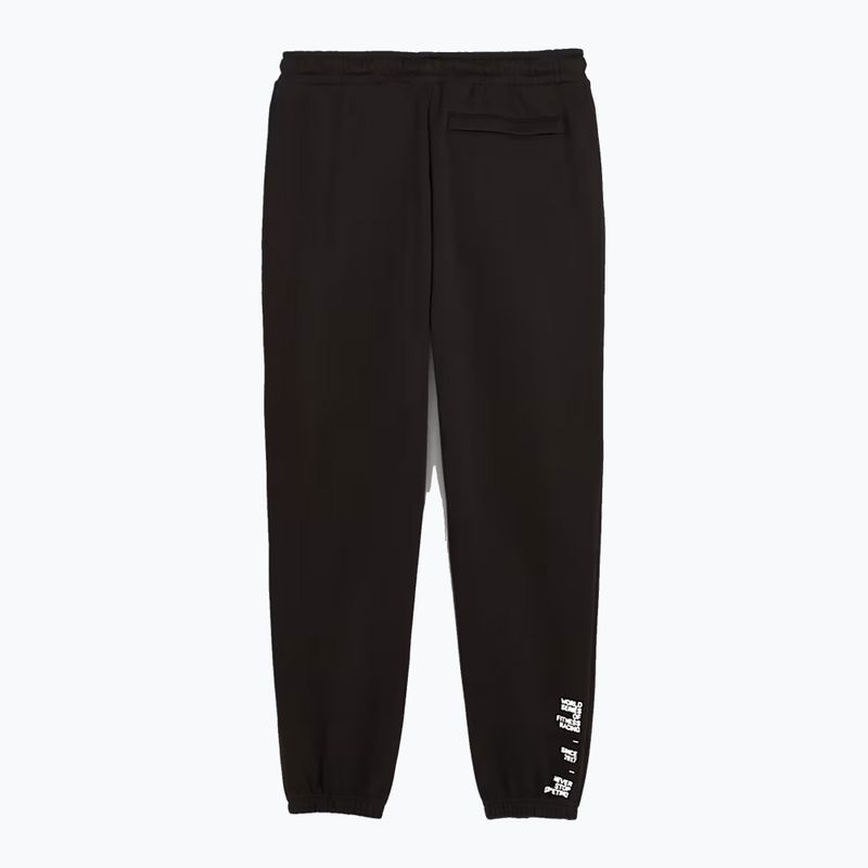 Мъжки панталони PUMA x HYROX Fleece черни 5
