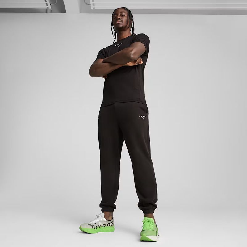 Мъжки панталони PUMA x HYROX Fleece черни 6