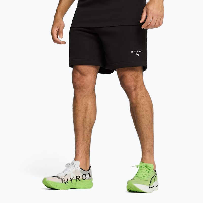 Мъжки тренировъчни шорти PUMA x HYROX черни