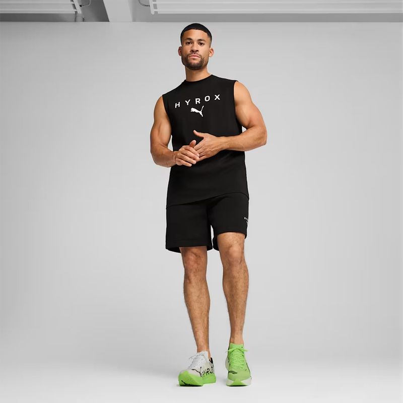 Мъжки тренировъчни шорти PUMA x HYROX черни 7