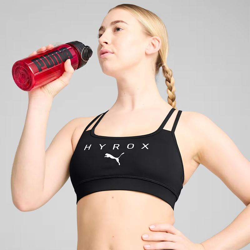 Спортен сутиен PUMA x HYROX Move Strappy черен 6