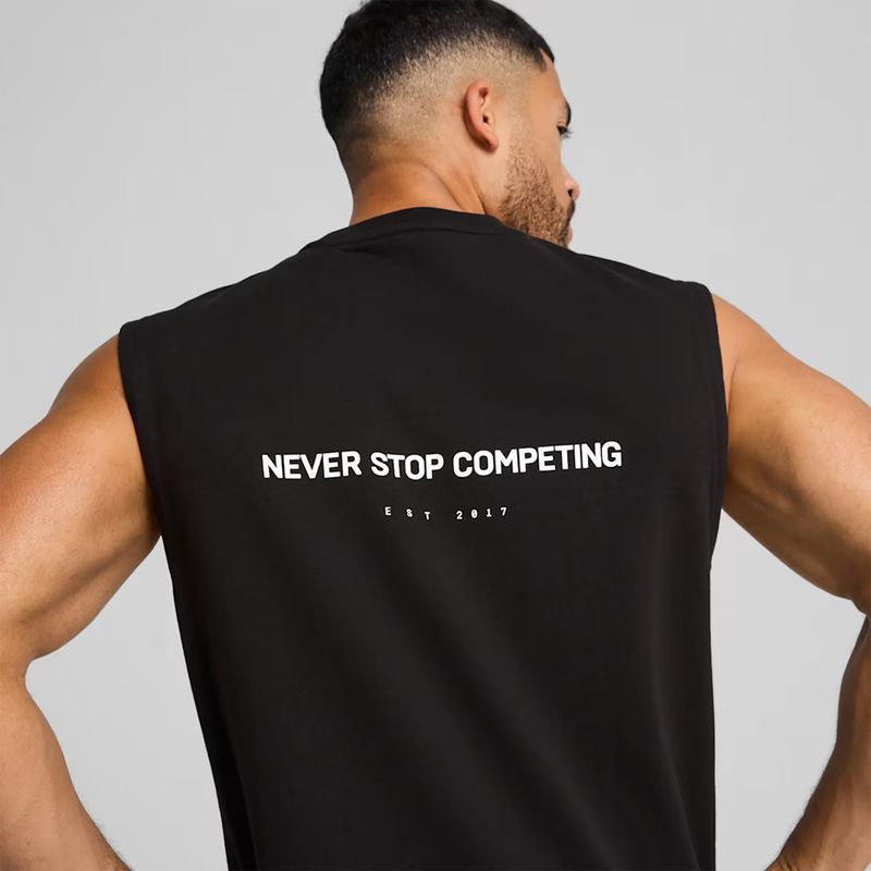 Мъжки тренировъчен потник PUMA x HYROX Cutoff Tank черен 6
