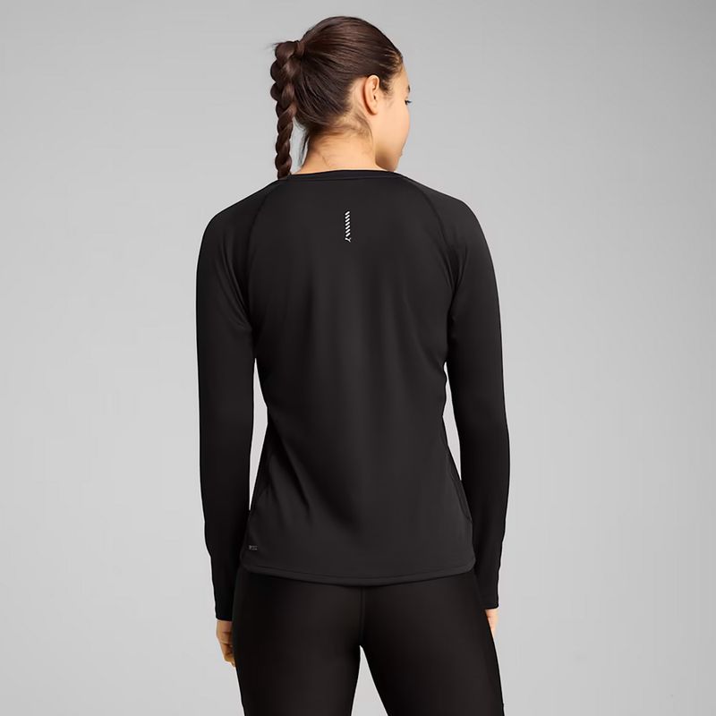 Дамска блуза с дълъг ръкав за бягане PUMA Run Velocity Poly puma black 5