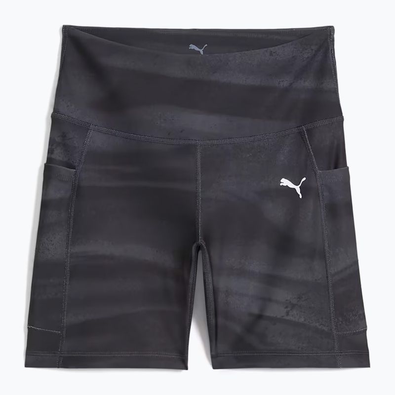Дамски къси панталони за бягане Puma Run Velocity 5“ AOP Tight puma black