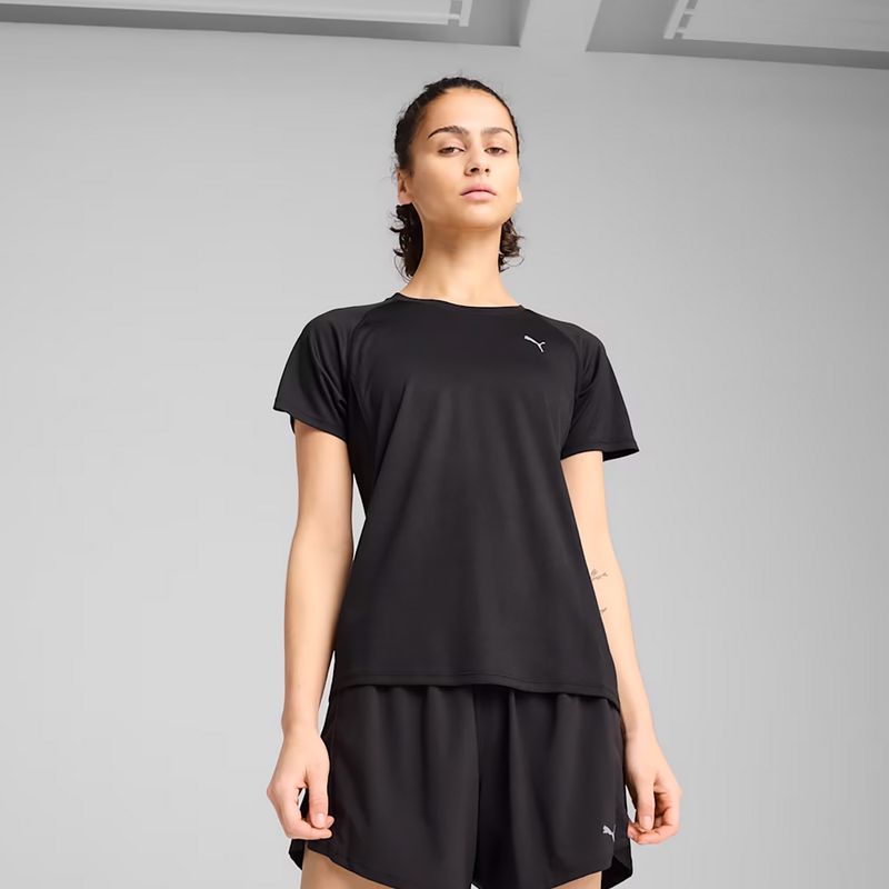 Дамска тениска за бягане PUMA Run Velocity Tee Poly puma black 3