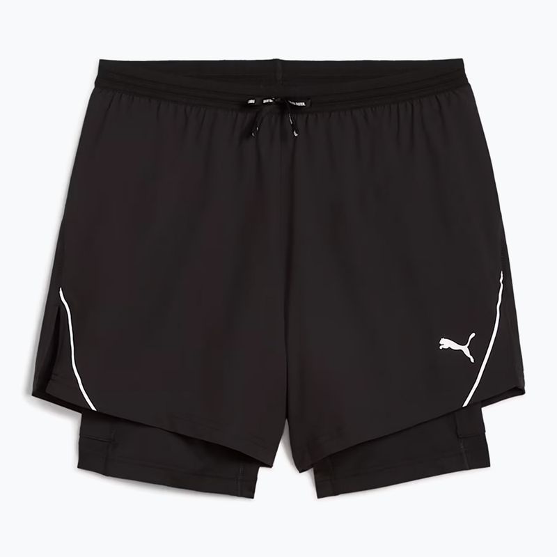 Мъжки къси панталони за бягане Puma Run Ultrawave 2IN1 5“ puma black