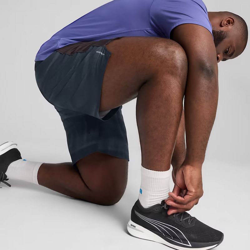 Мъжки къси панталони за бягане PUMA Run Velocity AOP 7" puma black 5