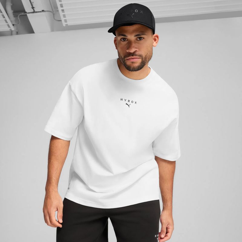Шапка с козирка PUMA x HYROX Trucker черна 3