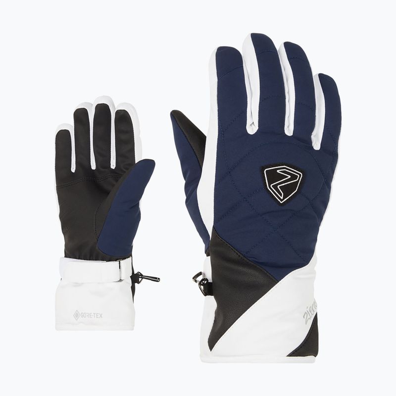 Дамски скиорски ръкавици ZIENER Kamea GTX dark navy 6