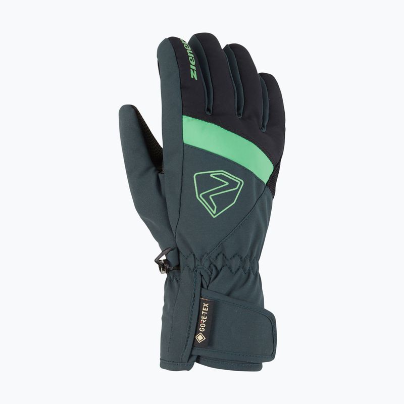 Детски скиорски ръкавици ZIENER Leif GTX dark jungle 7