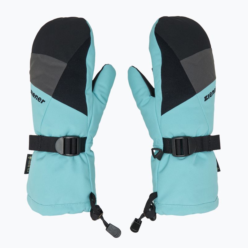 Детски скиорски ръкавици ZIENER Lanic GTX + Gore Plus Warm Mitten river blue 3