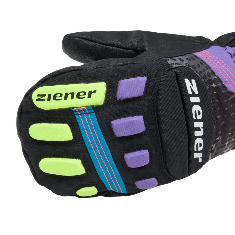 Детски скиорски ръкавици ZIENER Luron Aquashield PR Mitten multicolor 4