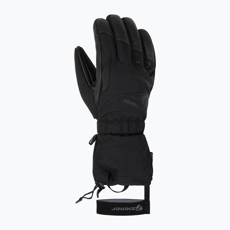 Мъжки скиорски ръкавици ZIENER Gaiku-Z Aquashield AW black 2