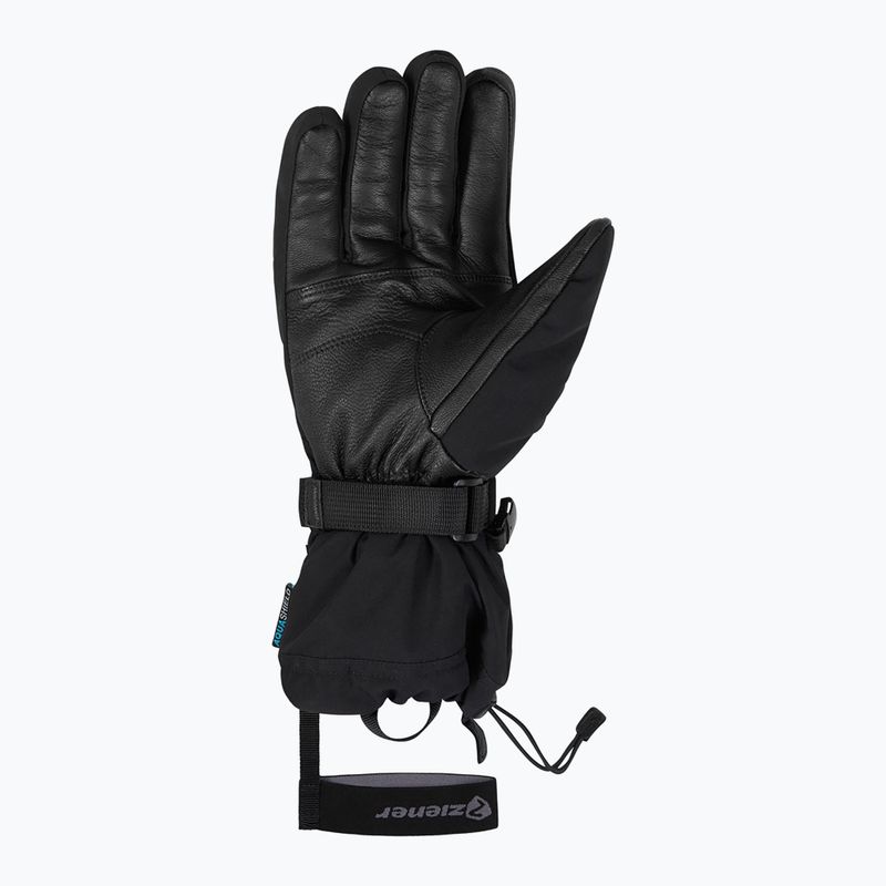 Мъжки скиорски ръкавици ZIENER Gaiku-Z Aquashield AW black 3