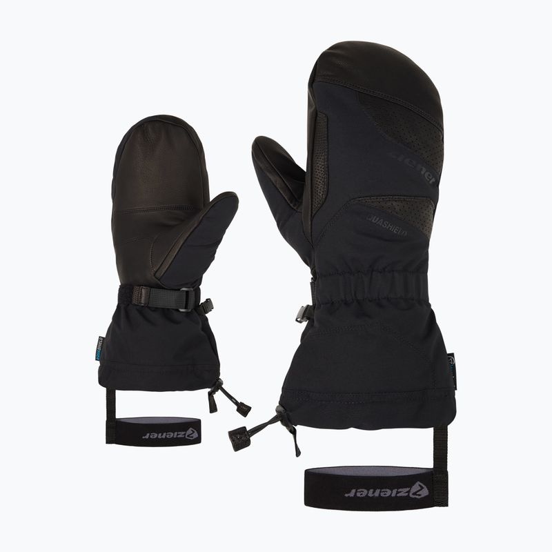 Мъжки скиорски ръкавици ZIENER Gaikus Aquashield AW alpine black 7