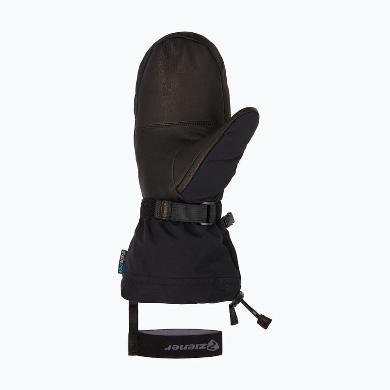 Мъжки скиорски ръкавици ZIENER Gaikus Aquashield AW alpine black 9