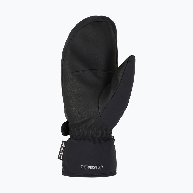 Дамски скиорски ръкавици ZIENER Kisar Aquashield Mitten black 3