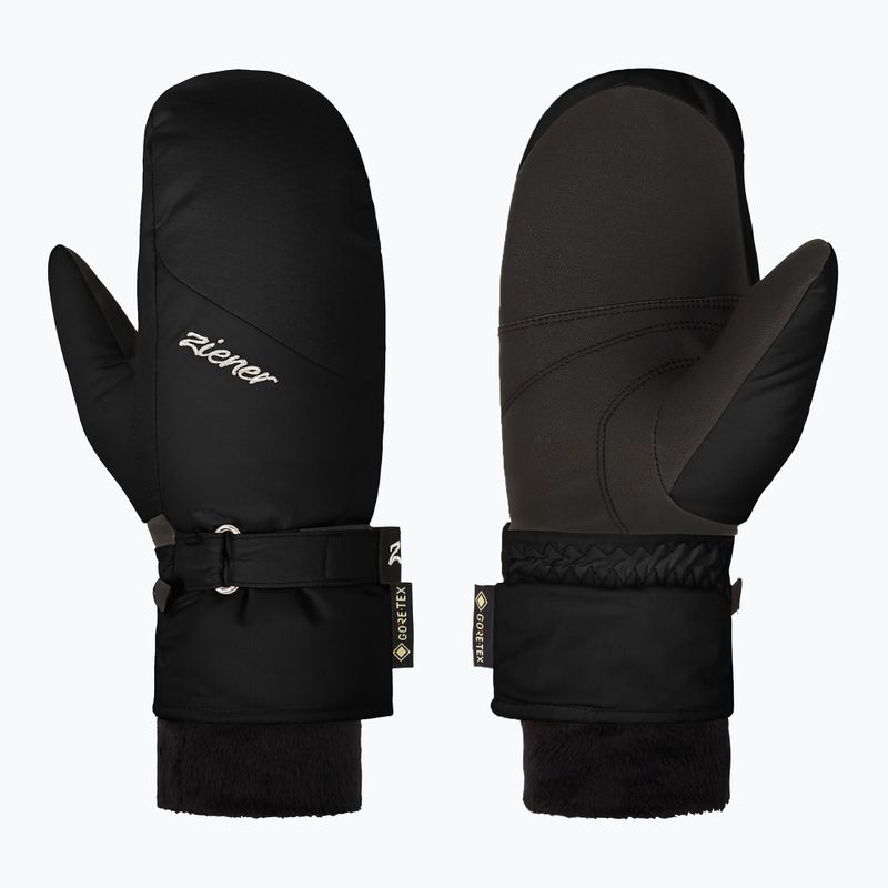 Дамски скиорски ръкавици ZIENER Klairo-Z GTX+Gore Plus Warm Mitten black