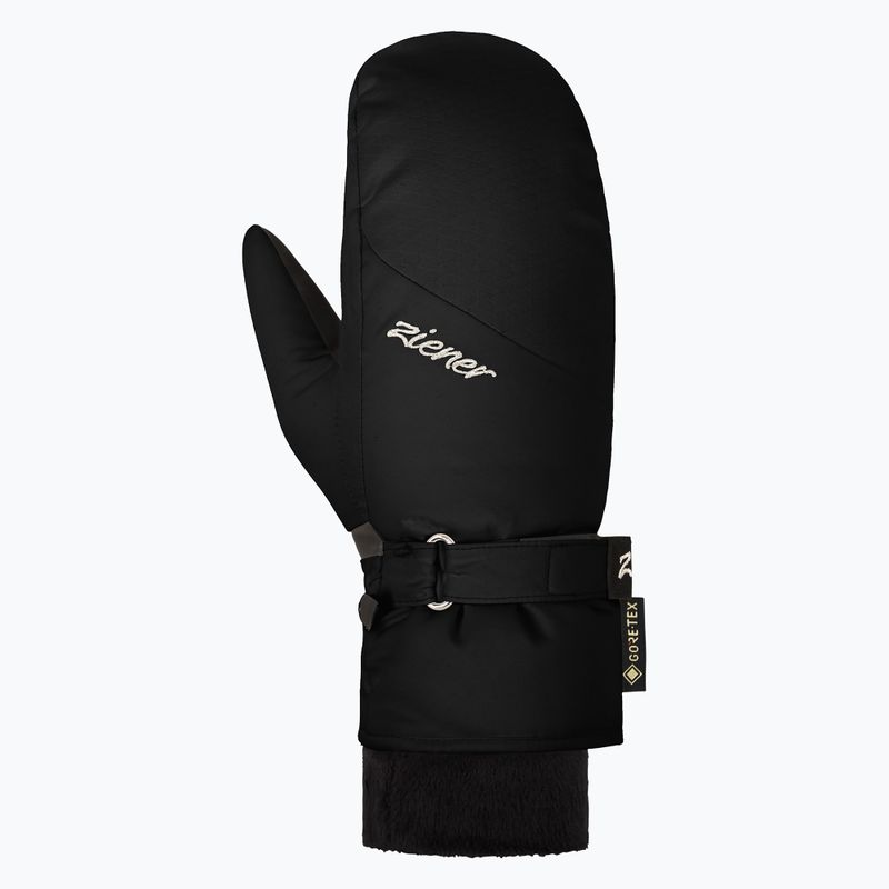 Дамски скиорски ръкавици ZIENER Klairo-Z GTX+Gore Plus Warm Mitten black 2