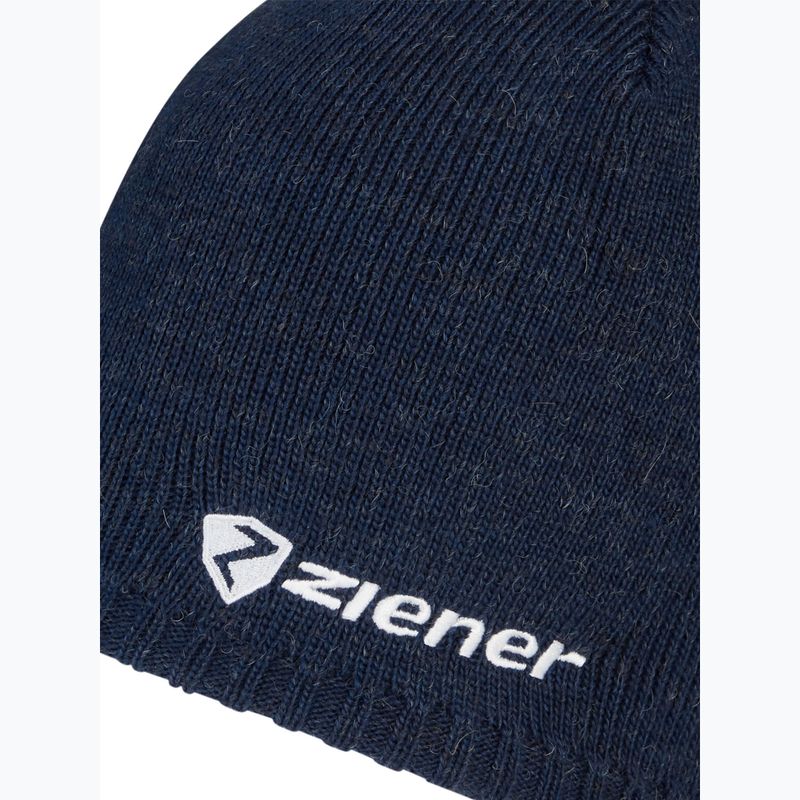 Зимна шапка ZIENER Iruno dark navy 3