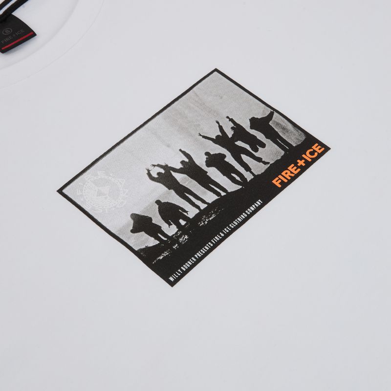 Мъжка тениска BOGNER FIRE+ICE Mick3 white 4