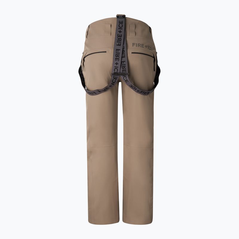 Мъжки скиорски панталони BOGNER FIRE+ICE Scott 3 walnut 2